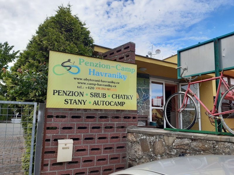 Camp a penzion Havraníky
